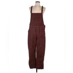 Aerie Brown Corduroy Overalls - Size Large